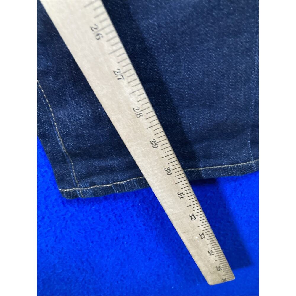 Uniqlo Women's Selvedge Slim Straight Jeans Japanese Kaihara Denim Size 4 - Picture 14 of 16